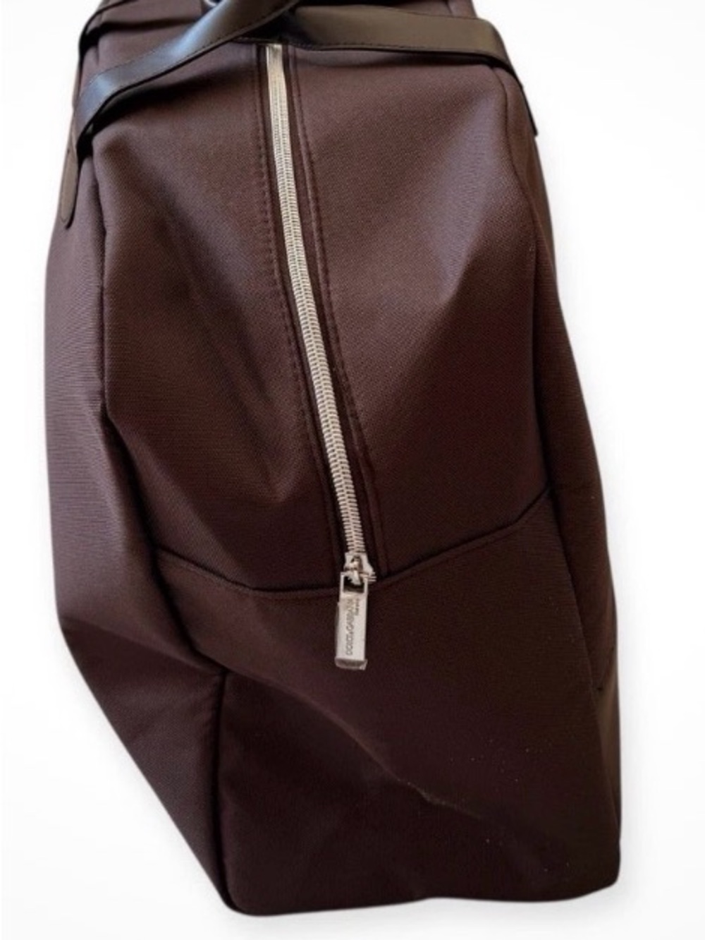Dolce & Gabbana Men’s Dark Brown Duffel with Leather Trim - Picture 5 of 15